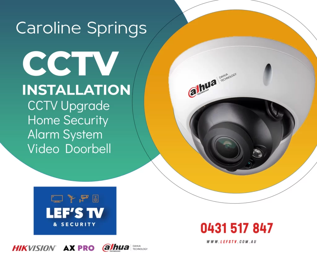 Cctv Installation Caroline Springs 3023